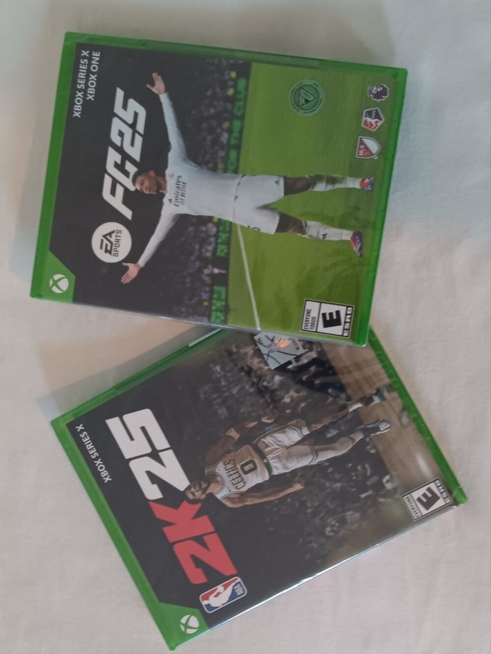 NBA 2K25 & FC25 Video Games Bundle for Xbox